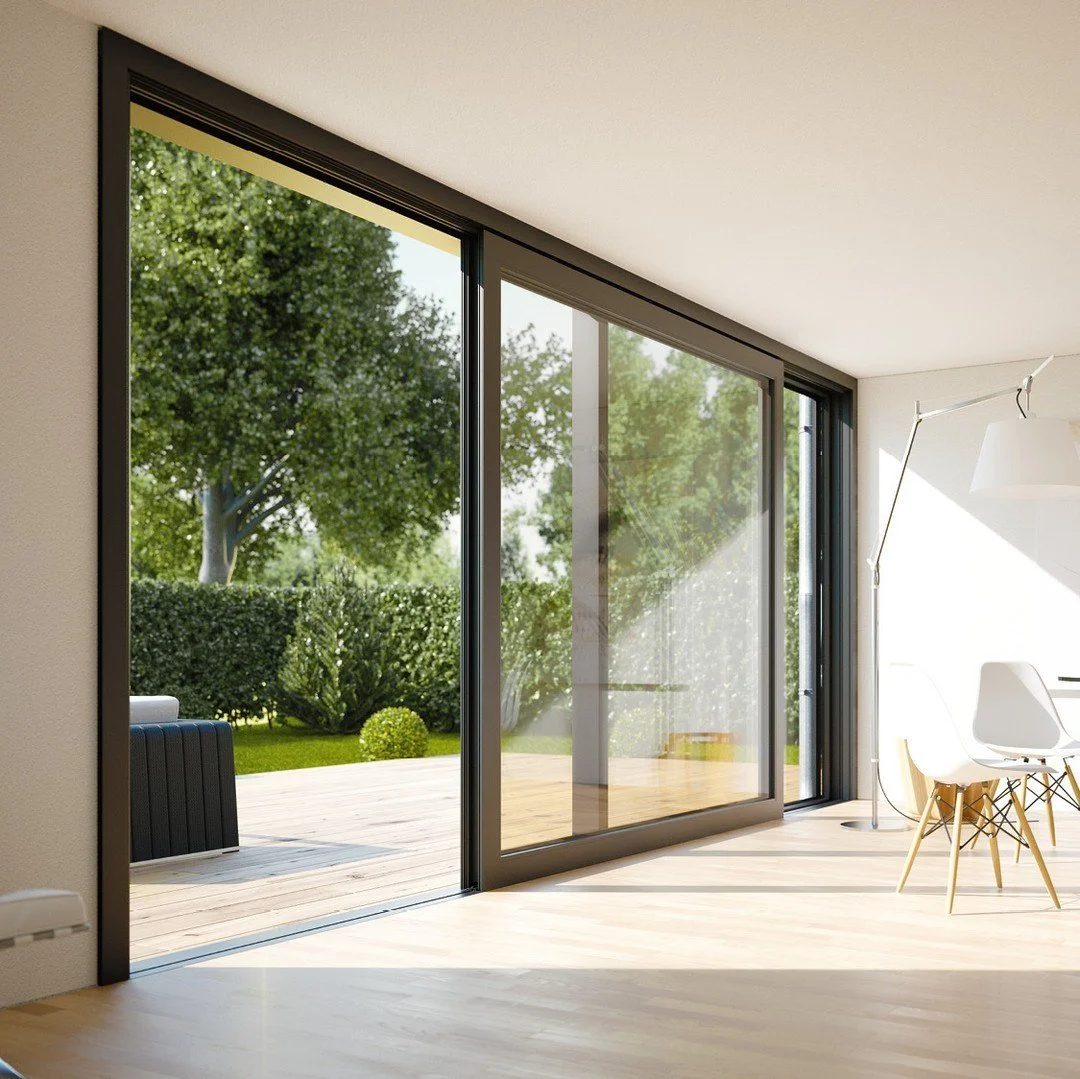 Modern Lift Slide Door Matte Finish - Contemporary Style