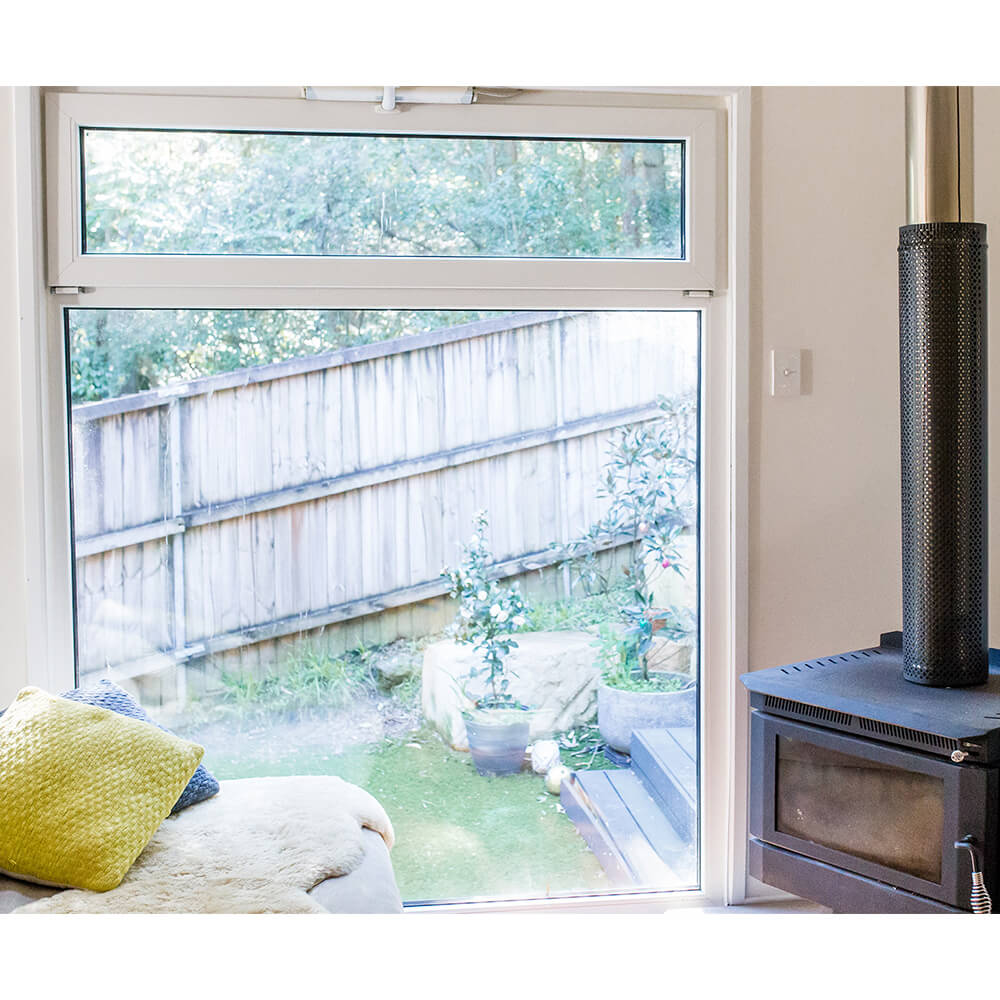 Motorised UPVC Awning Window - Fully Automated System