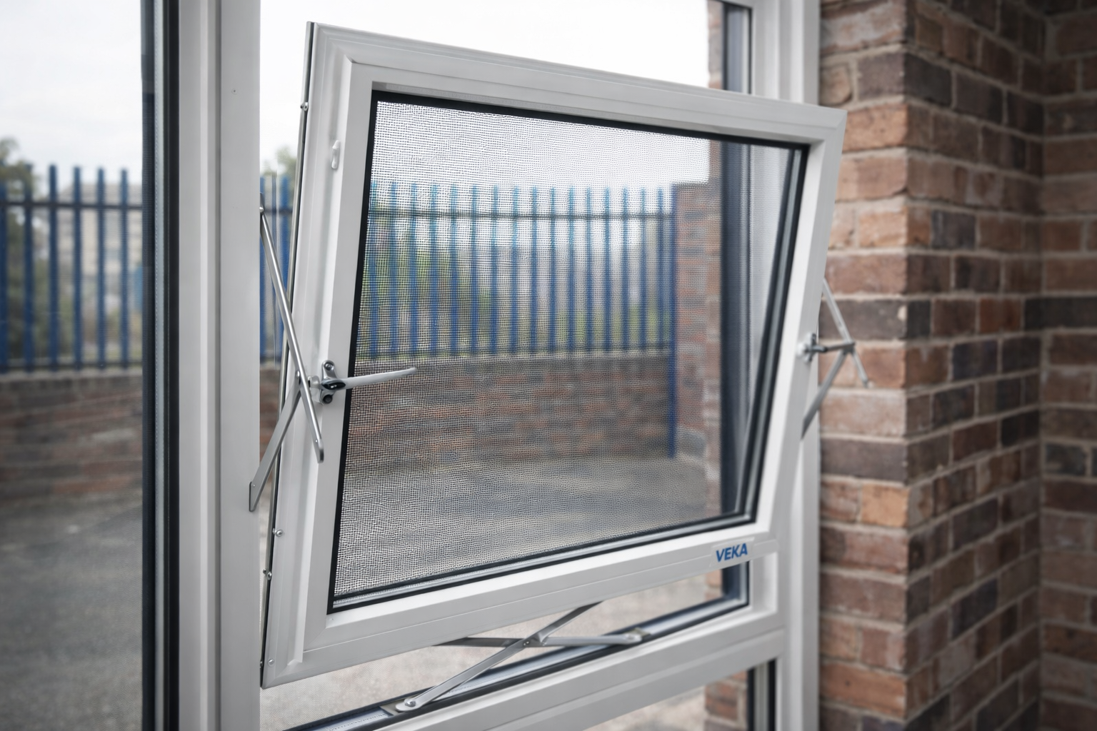 UPVC Parallel Opening Window - Dual Function Design