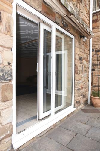 White UPVC Tilt and Slide Patio Door - Seamless Outdoor Access
